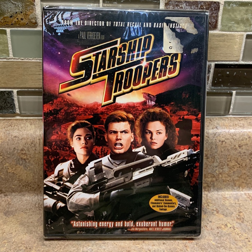 STARSHIP TROOPERS-MOVIE-DVD-R🆕